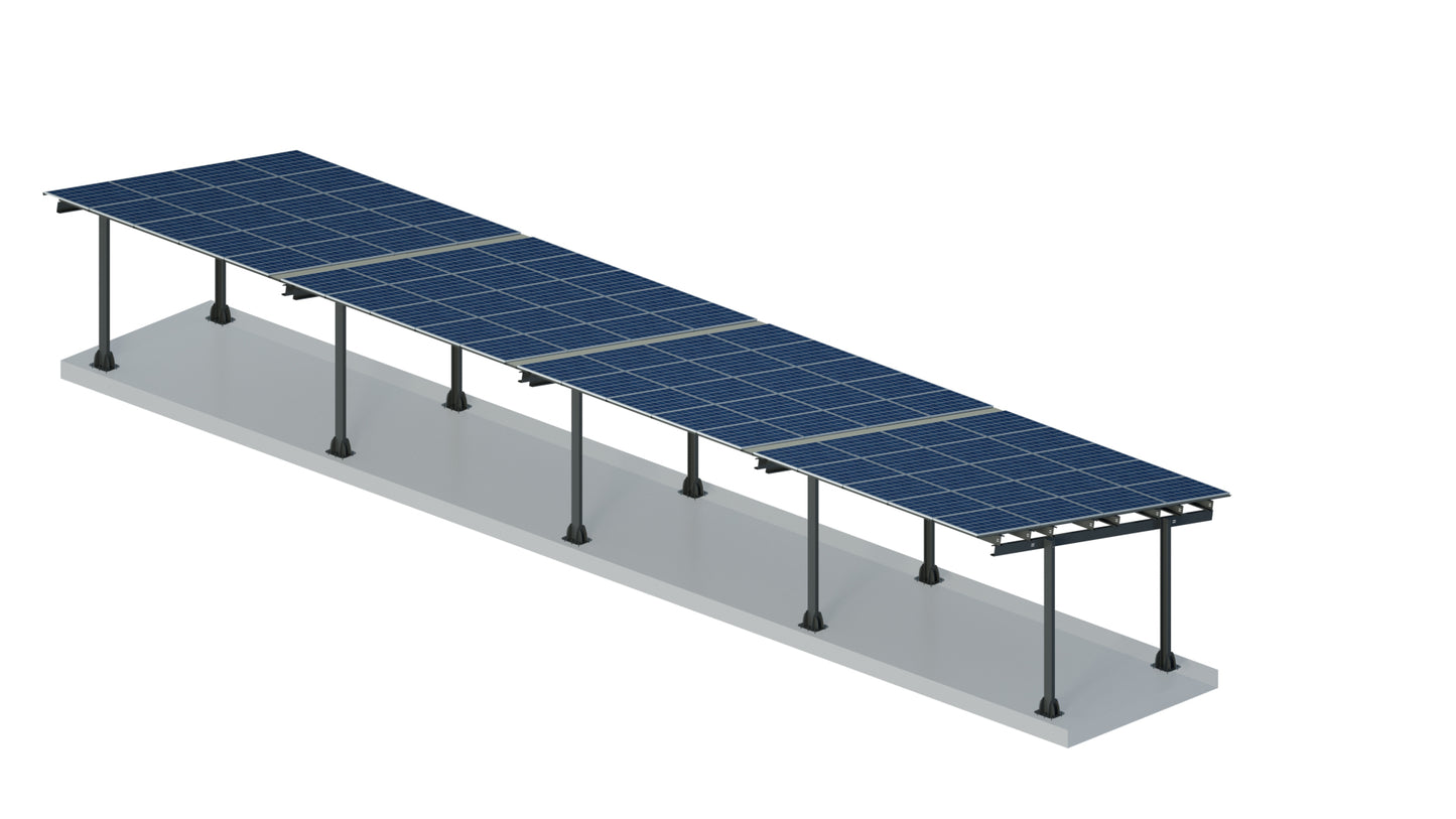 CARPORT U - COLUMNS- MAIN MODULE